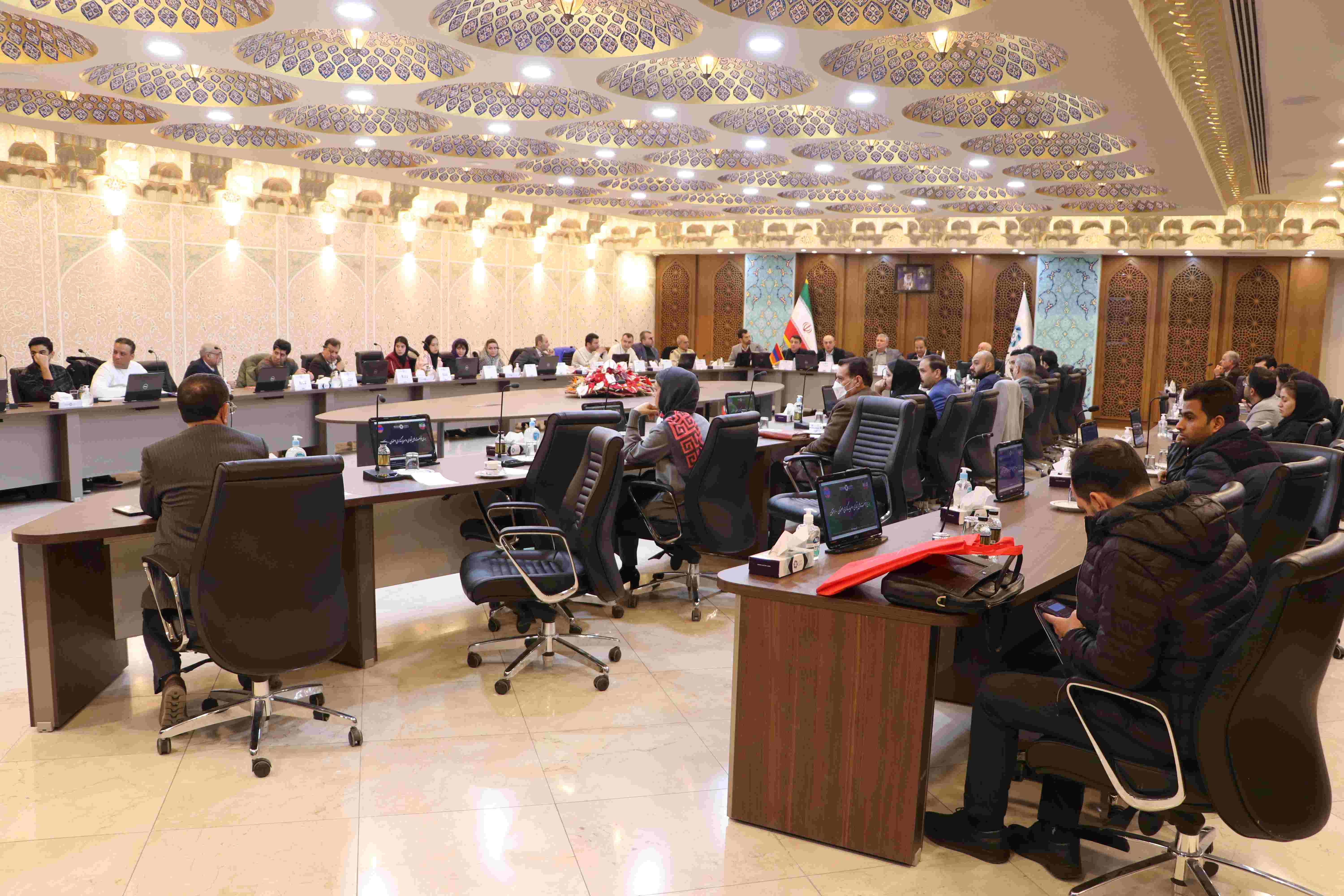 برگزاری جلسات B2B برای هیات تجاری اتحادیه تجار و کارفرمایان ارمنستانی توسط کارگزار سپنتا سلامت آیریک