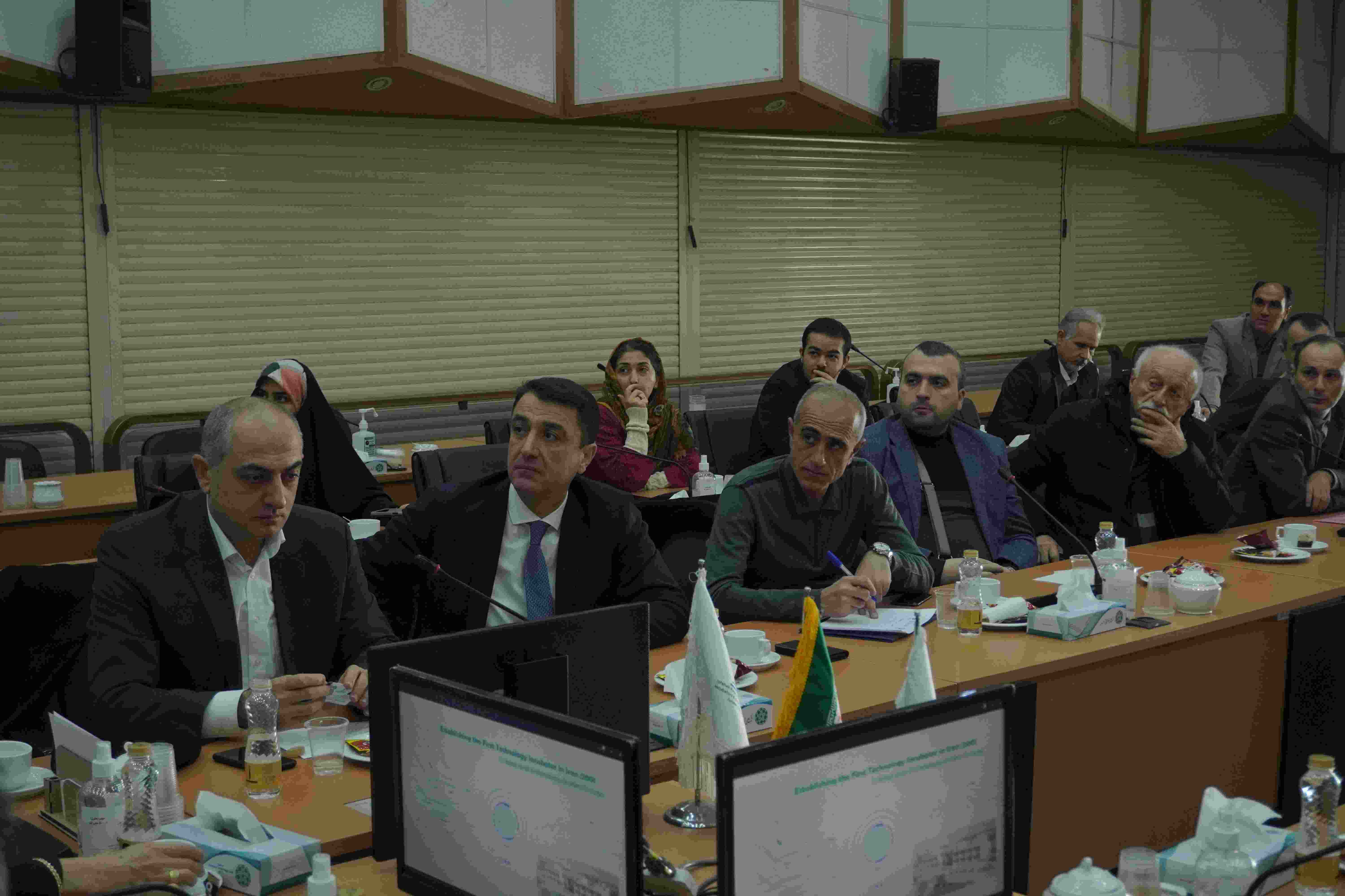 پذیرش هیات تجاری اتحادیه تجار و کارفرمایان ارمنستان توسط کارگزاری صادراتی سپنتا سلامت آیریک