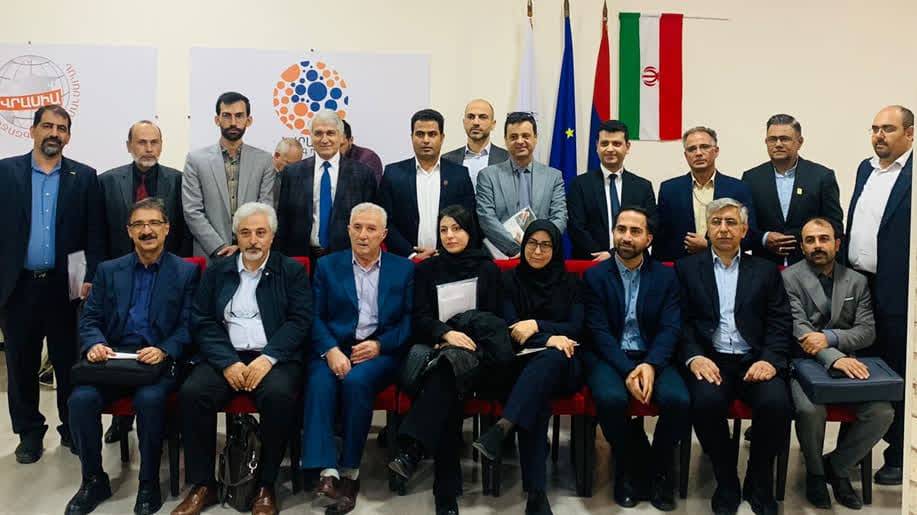 Sending Iranian business and technology delegation to Armenia by Sepenta Salamat Ayrik export agency