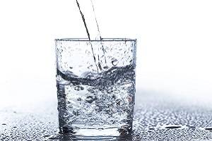 drinking water